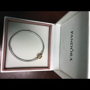 Pandora Rose Gold bracelet 7.1"